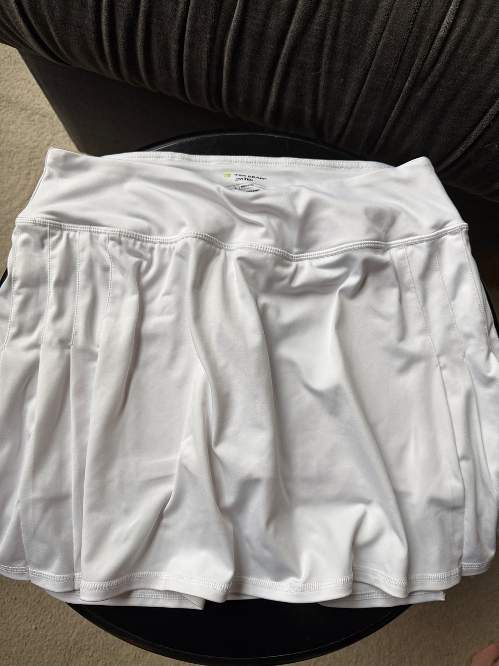 White Athletic Skort